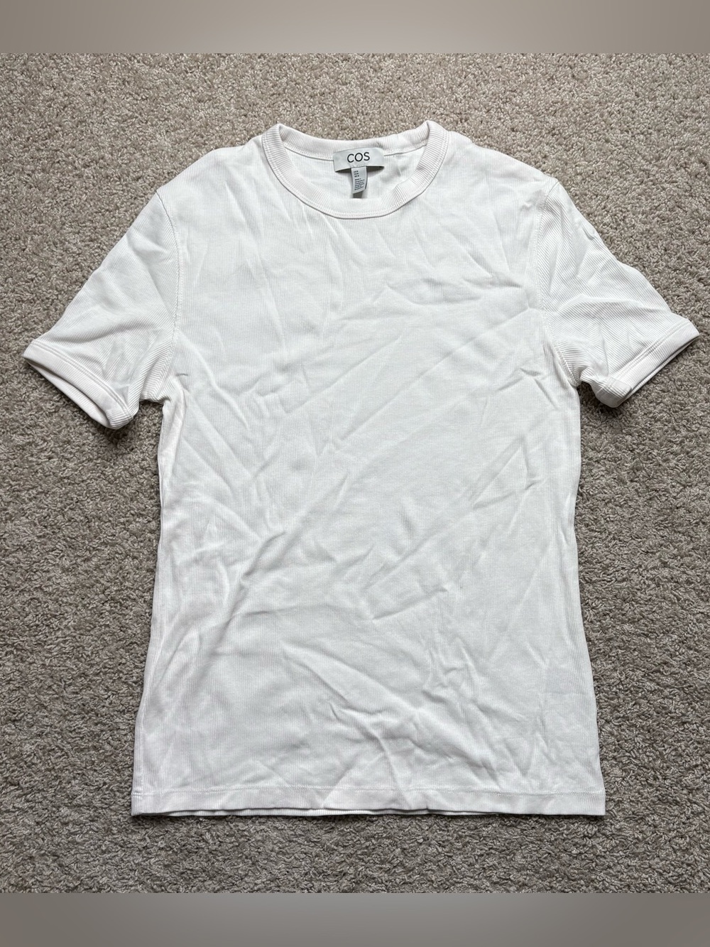 COS Ribbed Short Sleeve - Picture 1 of 4